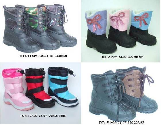 Sell Various Snow Boots,Snow shoes,Heat preservation Snow boots