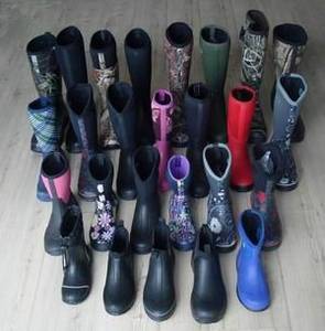 Wholesale non heated: Neoprene Rain Boots, Neoprene Boots, Camo Neoprene Rubber Boots, Heat Preservation Rubber Rain Boots