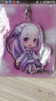 Cosplay Drawing Pmma Keychain,Japan Style Pmma Hangter,Pmma Tag ,Colourful Comic Pmma Keychain,