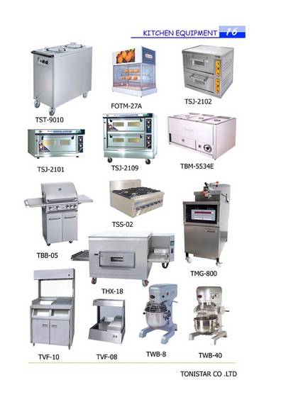 Kitchen Equipment and Catering Equipment