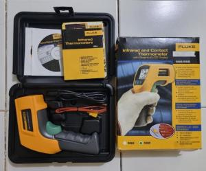 Wholesale Temperature Instruments: Fluke 566 Thermal Gun Infrared & Contact Thermometer