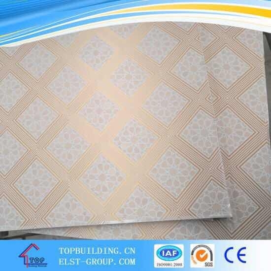 Pvc Laminated Gypsum Ceiling Tile Pvc Gypsum Ceiling Tile