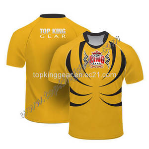 Wholesale shirts: New Custom Sublimation Rugby Jersey Rugby Shirt