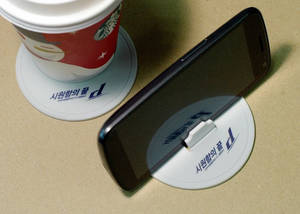 Wholesale watch mobile phone: Coaster Stand for Smartphone