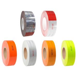 Wholesale adhesive sticker materials: DOT-C2 Car Body Reflective Marking Stickers