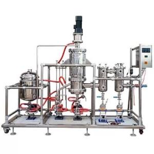 Wholesale nitrogen equipment: 30L Jacketed Tank Wiped Film Evaporator Molecular Distillation System