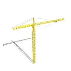 Wholesale used cranes: Used in Construction Tower Crane Machine Sites Are Large Equipment in China