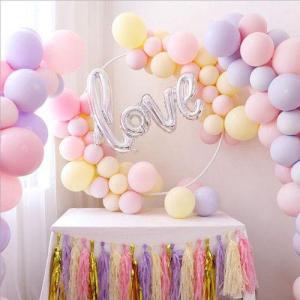 Wholesale Inflatable Toys: 1.5g Macarons Balloons Wedding Balloon Holiday Decoration Balloons