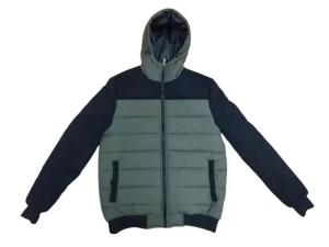 Wholesale down quilt: Mens Washed Cotton Padded Jacket Green Mens Winter Coats Outerwear