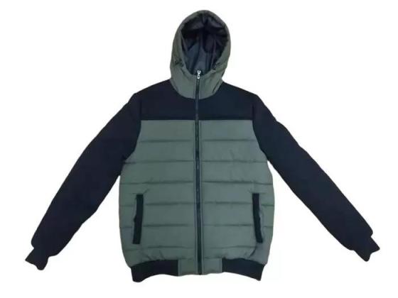 Mens Washed Cotton Padded Jacket Green Mens Winter Coats Outerwear(id ...