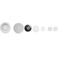 Rfid Chip Clothes Rfid Label for Price Waterproof Washable Rfid Button Tag 5