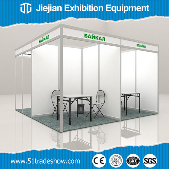 3x3m Standard Modular Trade Show Booth for Exhibition Display