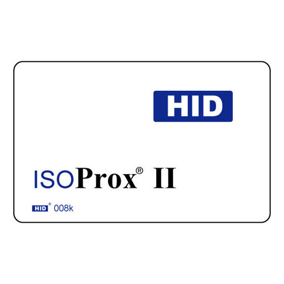 Isoprox ii hid карта hid