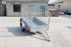 Wholesale box trailer: Single Axle Box Trailer Wholesale box trailer: Single Axle Box Trailer