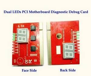 Wholesale motherboard debug card: Two Side Observe PCI Diagnostic Post Card