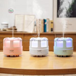 Wholesale sound diffuser: 135mL Crown 7 Color LED Aromatherapy Diffuser Ultrasonic Humidifier Mist Maker Applicable Occasions