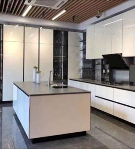 Wholesale Kitchen Furniture: High Gloss Slab Style Kitchen Cabinet