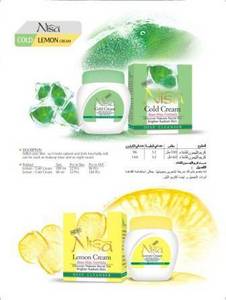 Wholesale soft wax: Nisa Lemon Cream and Nisa Cold Cream
