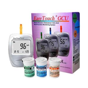 Wholesale sealing strip: EasyTouch GCU 3 in 1 Easy Touch Monitor Kits Blood Glucose Cholesterol Urid Acid