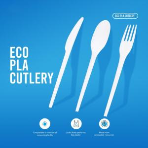 Wholesale cutlery: PLA Eco Friendly Cutlery Biodegradable