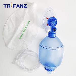 Wholesale mask with breathing valve: Emergency PVC Silicone Manual Resuscitator for Neonate Pediatric Adult
