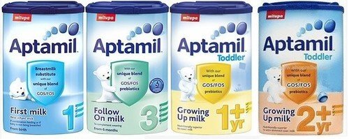 different types of baby milk