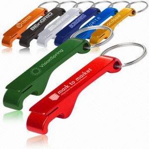 Wholesale solar keychains: Bottle Opener Keychains