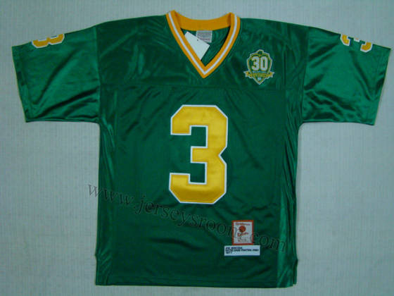 1977 joe montana green jersey