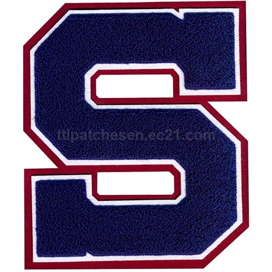 CNL081 Chenille Letters, Chenille Patch, Chenille Badge, Chenille ...