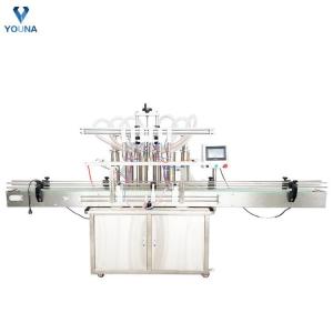 Wholesale beverage filling machine: Automatic 4 Heads PLC Control PET Bottle Juice Beverage Filling Machine with 2m Conveyor