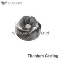  Impeller Titanium Investment Casting ASTM B367