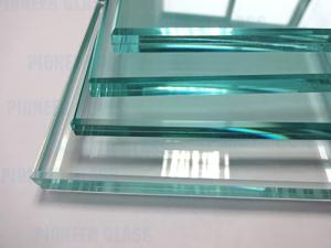 Wholesale decorative privacy film: Clear Laminated Glass