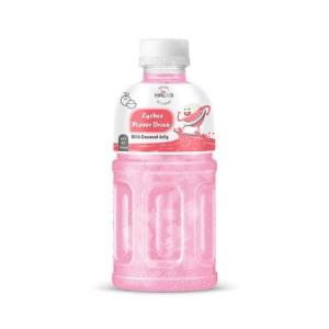 Wholesale import export service: Halos/OEM Nata De Coco Drink with Lychee Flavor  in 330ml Can