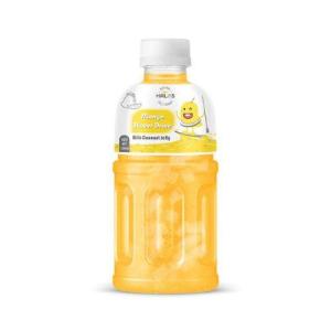 Wholesale natur product: Halos/OEM Nata De Coco Drink with Mango Flavor in 330ml Bottle