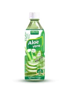 Wholesale original aloe vera drink: HALOS/OEM Aloe Vera Drink Original Flavor 500ml PET Bottle