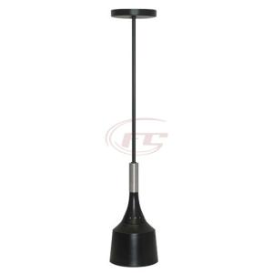 Wholesale cfl lamp: Modern Matte Black Hotel Pendants Lamp Includes A Matte Black Metal Shade