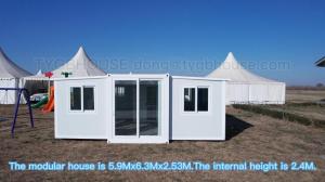 Wholesale mobile house: Fast Assembly Modular Prefab Portable Mobile Folding Expandable House
