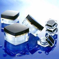 Wholesale packaging: Cosmetic Plastic Packaging - Plastic Cream Jar (FQ/FR)