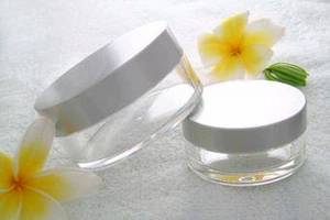 Wholesale display demand: Plastic Round Powder Jar (INH)