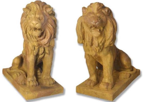 Hot Selling Outdoor Marble Animal Lion Sculpture image 1