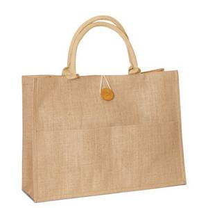 Wholesale jute bags: Personalized Bride Jute Burlap Tote Bag for Wedding