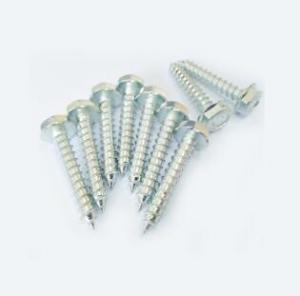 Wholesale steel screw: Hexagon Head Wooden Screw Zinc Plated Stainless Steel