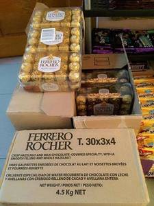 Wholesale oil vegetables: Ferrero Rocher T3, T16, T24, T25, T30