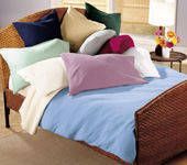 Wholesale bed cover set: DYED BED SHEET SET