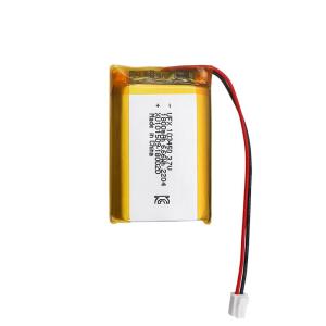Wholesale polymer lithium battery: Customized Lithium Ion Polymer Battery UFX103450 1800mAh 3.7V Li-ion for Medical Device GPS Tracker