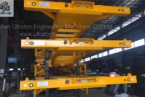 Wholesale semi auto packing machine: 3 Axles 40ft Skeletal Container Transport Semi Truck Trailer
