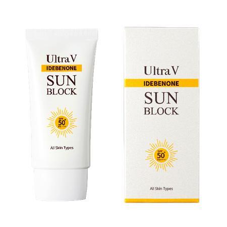 ultra v idebenone sunblock