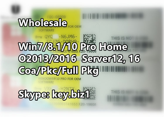 Windows 10 Pro Oem Genuine License With Online Activation Coa