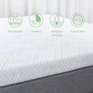 Wholesale memory foam mattress: Wholesale Cooler Sleep Ventilated Gel Infused Memory Foam Mattress Certipur-Us Certified