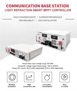 Wholesale solar regulator: Ipandee Telecom DC Power System Smart 48V Mppt Solar Charge Controller Regulator Telecommunication E